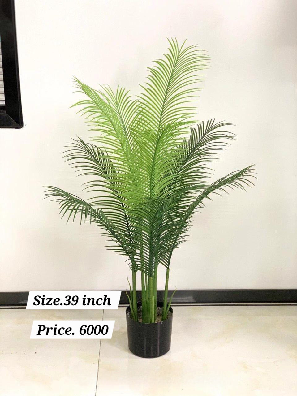 Artificial Areca Palm Tree 39 inch in black pot – HM Decor