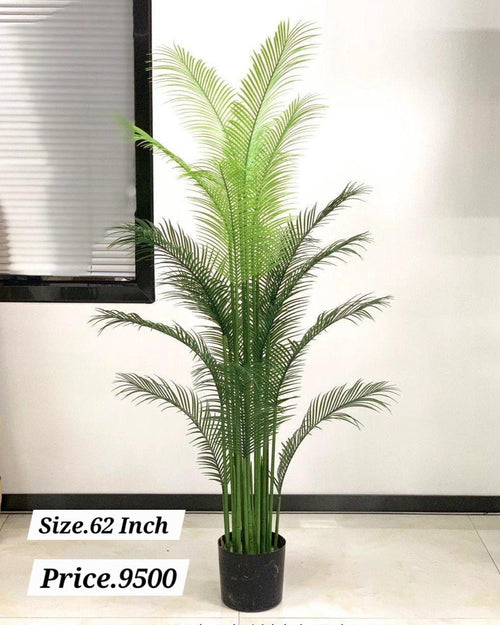 Artificial Areca Palm Tree 62 inch in black pot – HM Decor