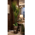 Artificial Dracaena Spider Grass Plant – 82 Inch Tall  Faux Indoor Decorative Plant